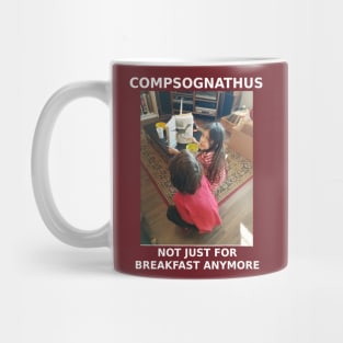 Compsognathus - Not Just For Breakfast Anymore! Mug